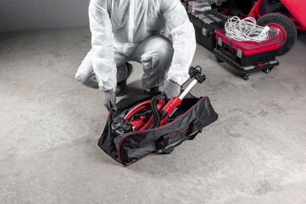 Brúska Worcraft DS09-215, 900W, 215 mm, na sadrokartón, s vakom, LED svetlo 14