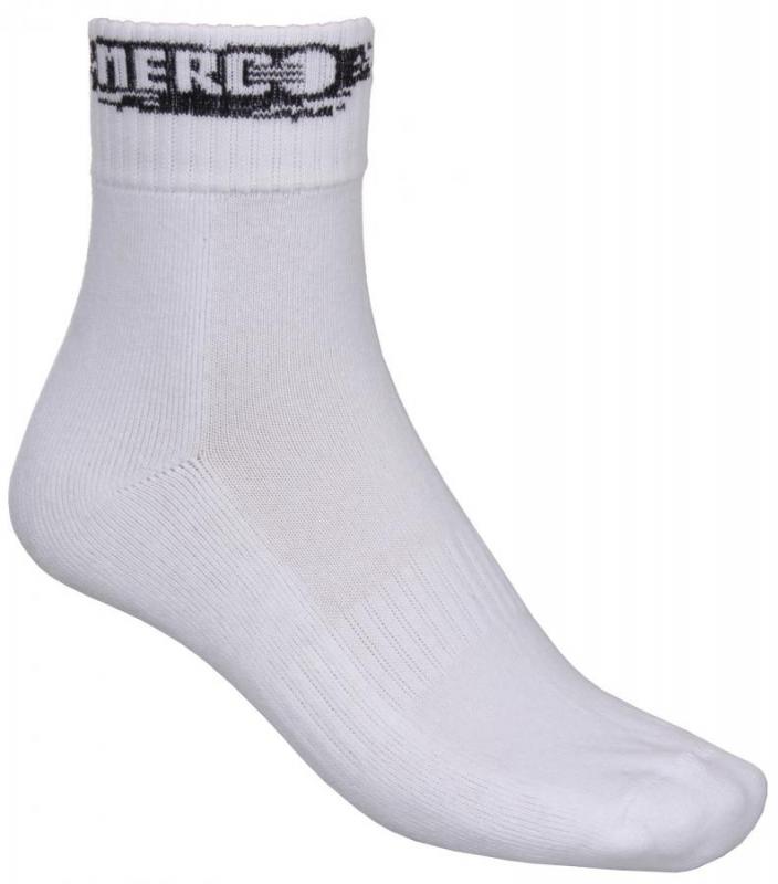 Merco Tennis športové ponožky, stredné čierne logo, 43-46
