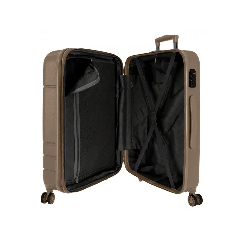 Sada luxusných ABS cestovných kufrov GALAXY Champagne, 68cm/55cm, 5989563 4