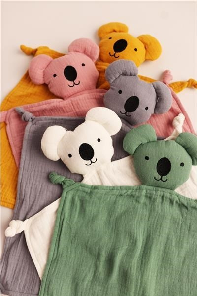 Mušelínový usínáčik New Baby Koala grey 2
