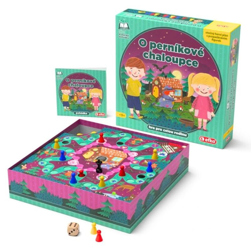 O perníkovej chalúpke - rodinná spoločenská hra