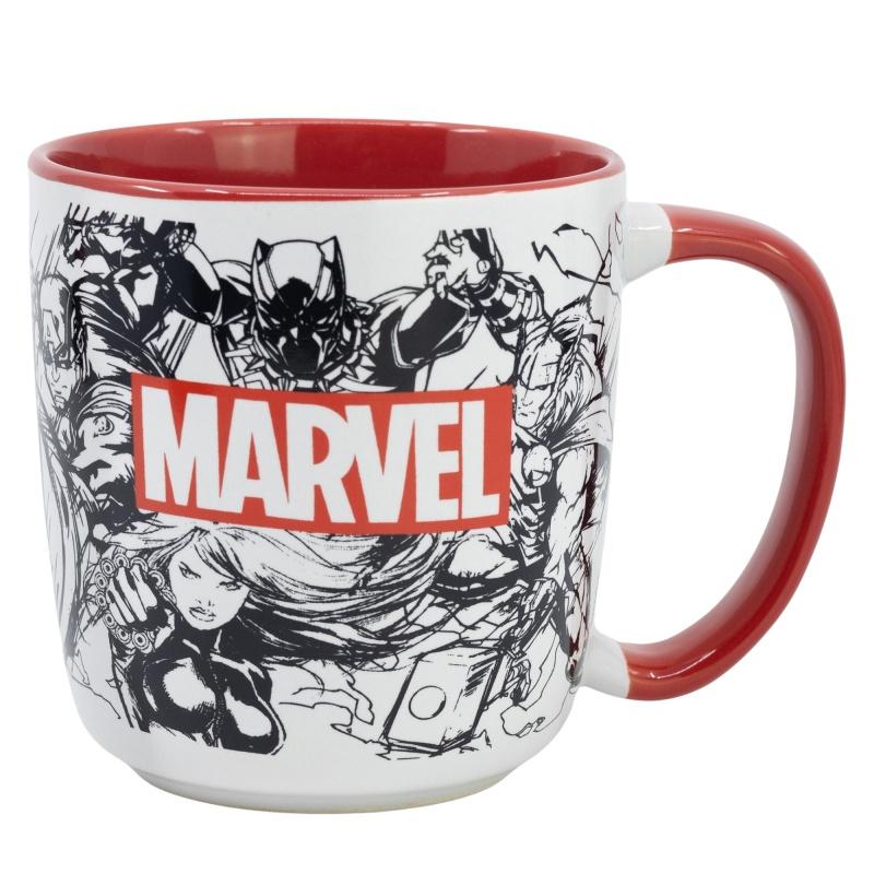 Keramický hrnček Avengers Marvel Pattern, 380ml, 75418