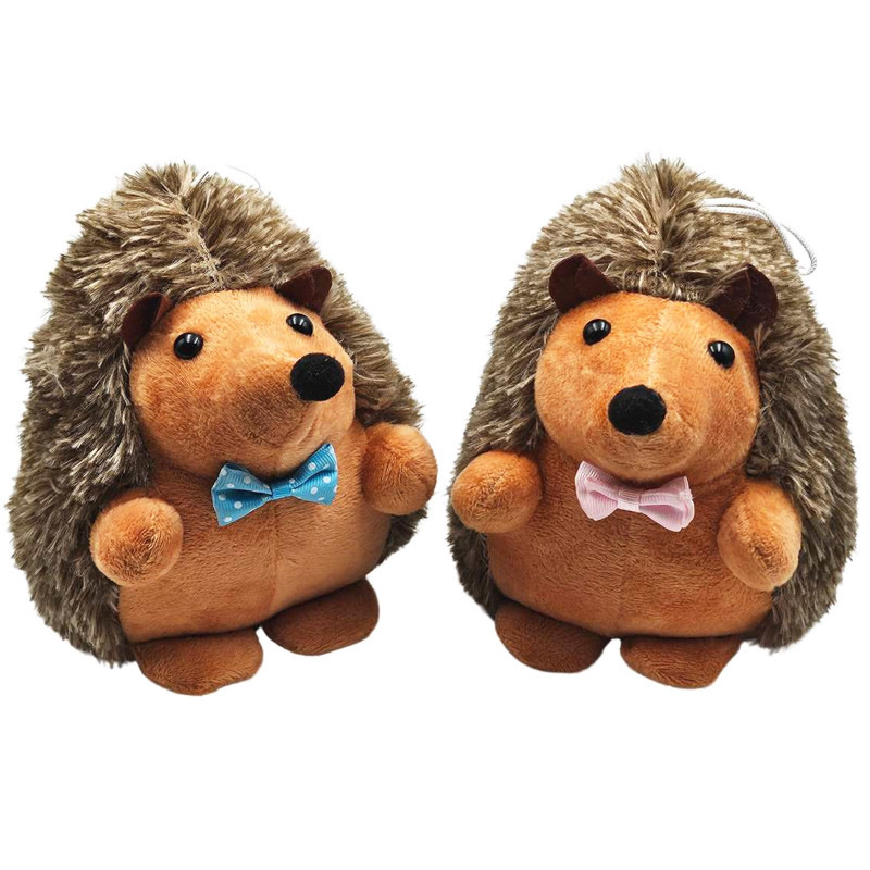 Plyšový ježko s motýlikom