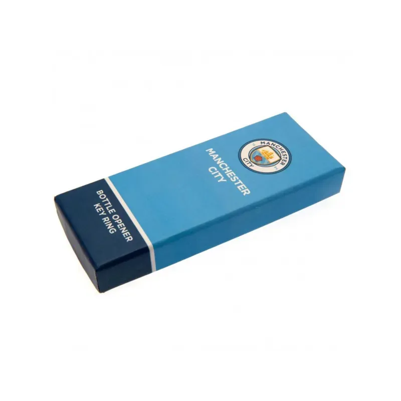 FOREVER COLLECTIBLES Prívesok na kľúče + otvárač MANCHESTER CITY Bottle Opener Keyring