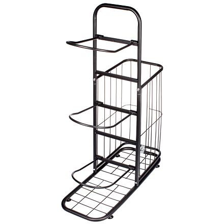 Multisport 3 stojan na športové pomôcky čierna