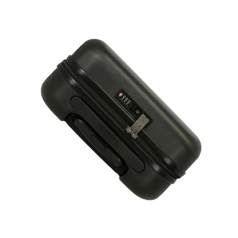 PEPE JEANS Highlight Negro, Sada luxusných ABS cestovných kufrov 70cm/55cm, 7689521 9