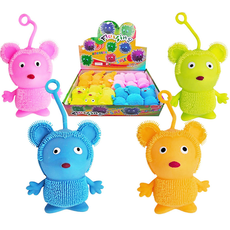 Stláčacia myška so svetlom