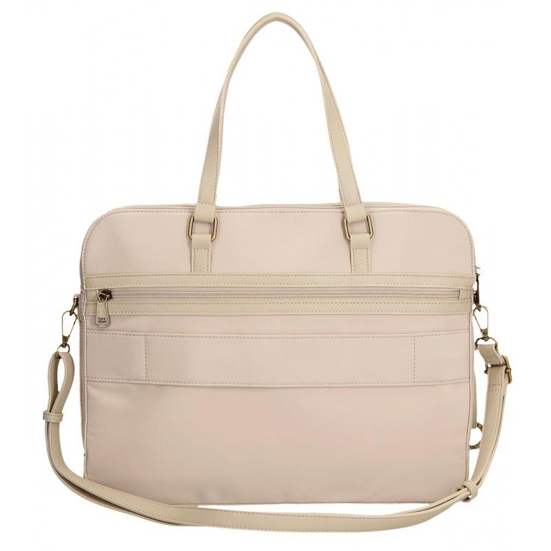 Pepe Jeans Morgan Beige - Taška na notebook 15,6", 7926033