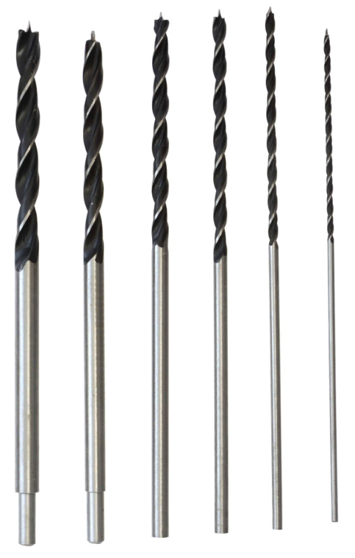 Sada vrtákov na drevo 4, 6, 8, 10 ,12, 14 mm x 300 mm, 6-dielna, GEKO