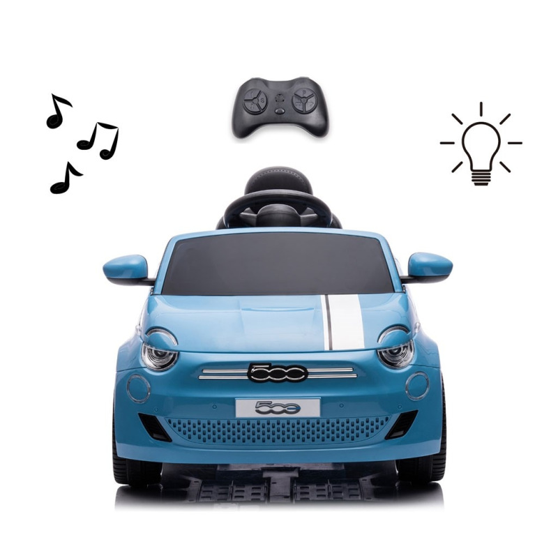 Elektrické autíčko Milly Mally Fiat 500e modré 1