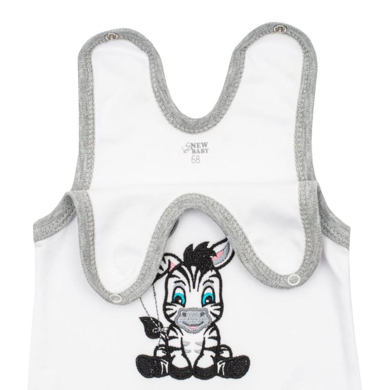 Dojčenské bavlnené dupačky New Baby Zebra exclusive 80 (9-12m)