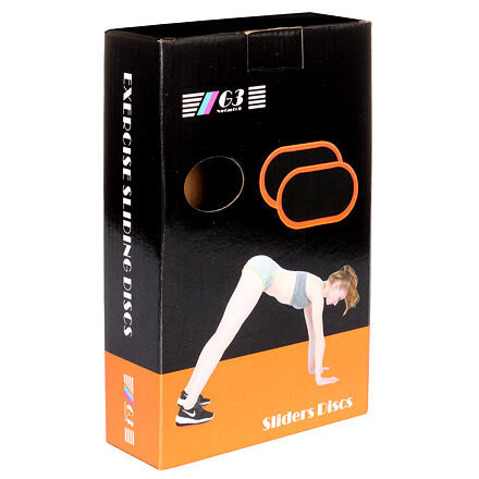 Ellipse Discs kĺzavé disky čierna 1