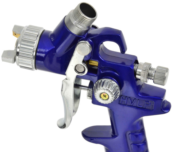 Striekacia pištoľ HVLP MINI s hornou nádobkou 125 ml, tryska - 0.8mm, závit M14x1, GEKO 3