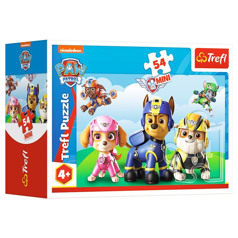 Puzzle Paw Patrol trojica 54 dielikov