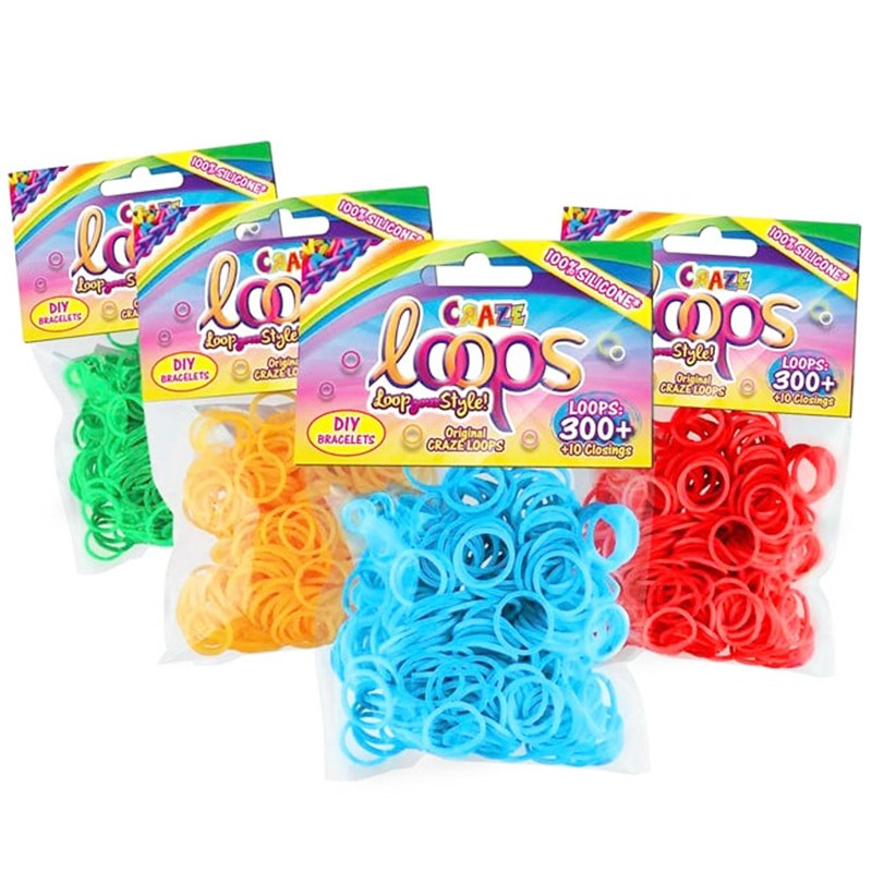 Farebné gumičky na pletenie