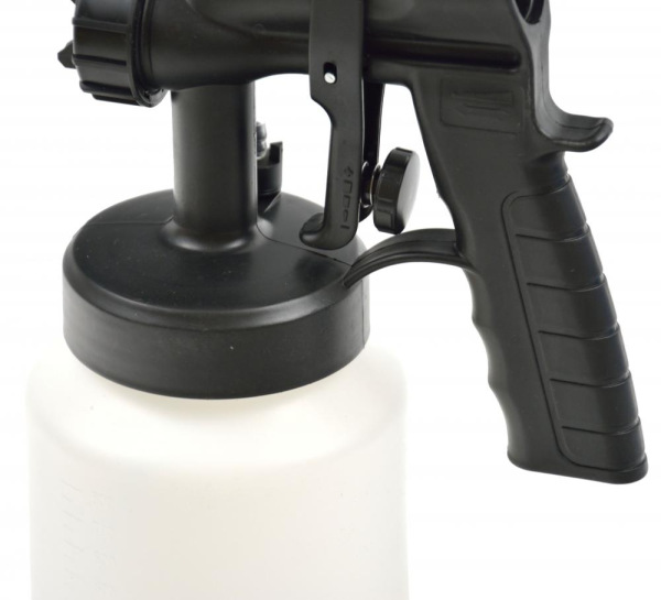 Pištoľ striekacia vzduchová s kompresorom 650 W, 230 V, nádoba 800 ml, tryska 1,5 mm, GEKO 7