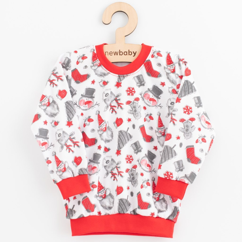 Detské bavlnené pyžamko New Baby christmas 116/122 1