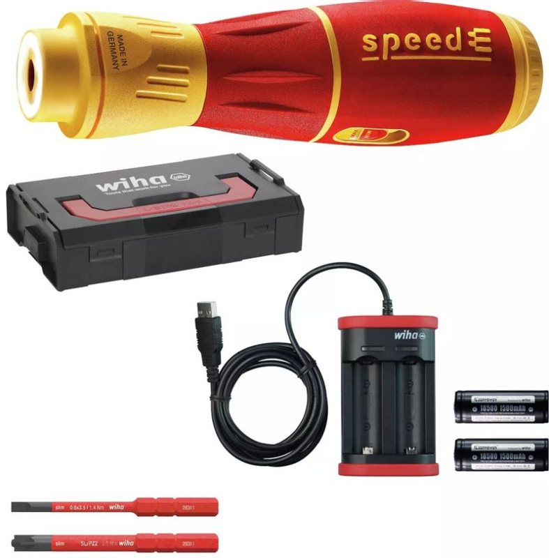 Skrutkovac Wiha SpeedE II, elektricky, 7 dielny