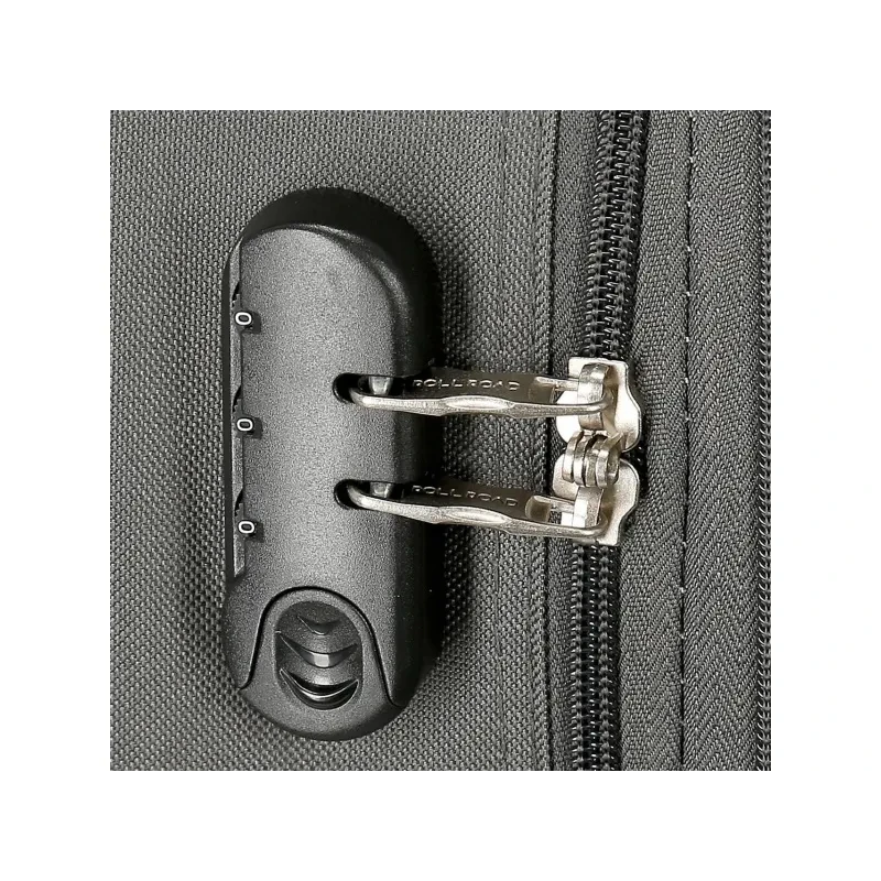 Textilný cestovný kufor ROLL ROAD ROYCE Grey / Sivý, 66x43x26cm, 64L, 5019222 (medium) 7