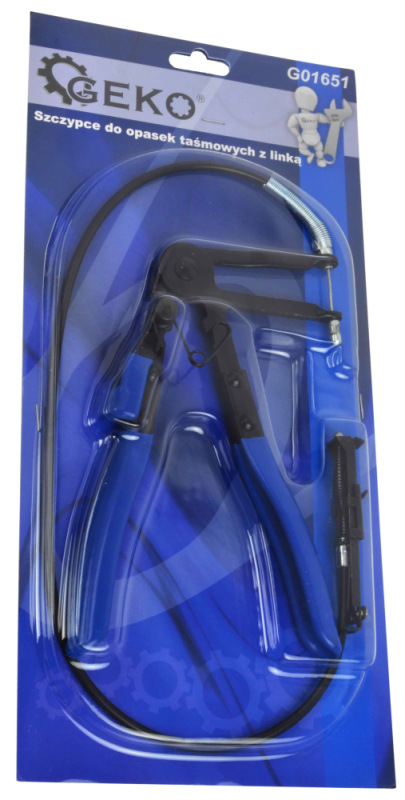 Kliešte so sťahovacím pásom-bovdenom, GEKO 6