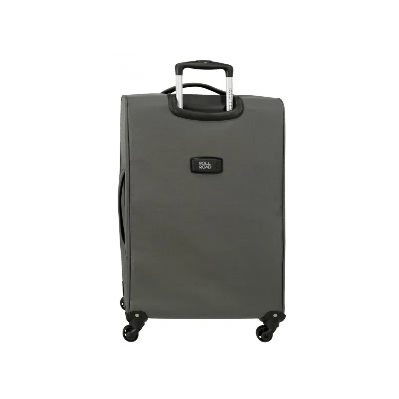 Textilný cestovný kufor ROLL ROAD ROYCE Grey / Sivý, 66x43x26cm, 64L, 5019222 (medium) 2