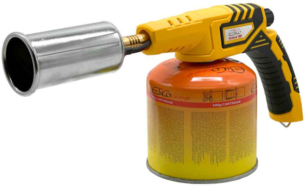 Grilovací plynový horák s reguláciou a piezo zapaľovaním, ELICO 7