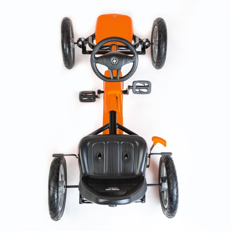 Detská šliapacia motokára Go-kart Baby Mix Buggy oranžová 3