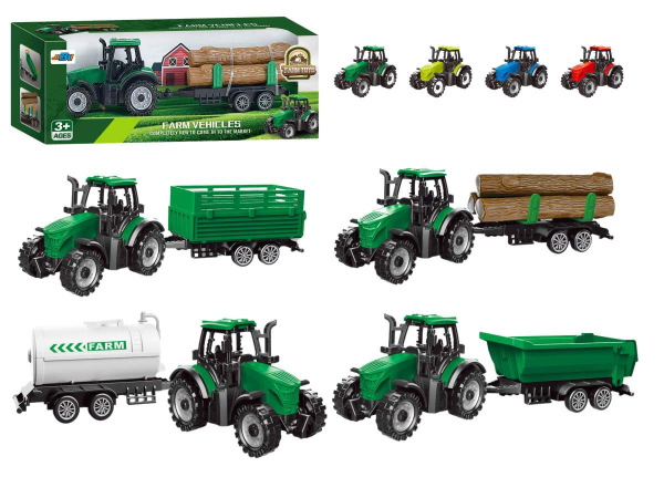 Traktor s prívesom 1