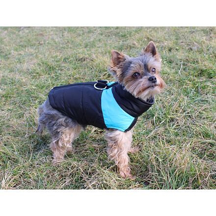 Vest Doggie kabátik pre psov modrá 2