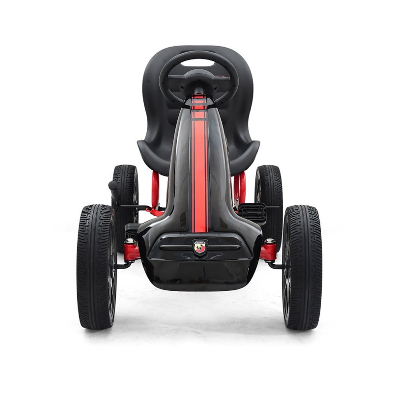 Detská šliapacia motokára Go-kart Milly Mally Abarth černá 1