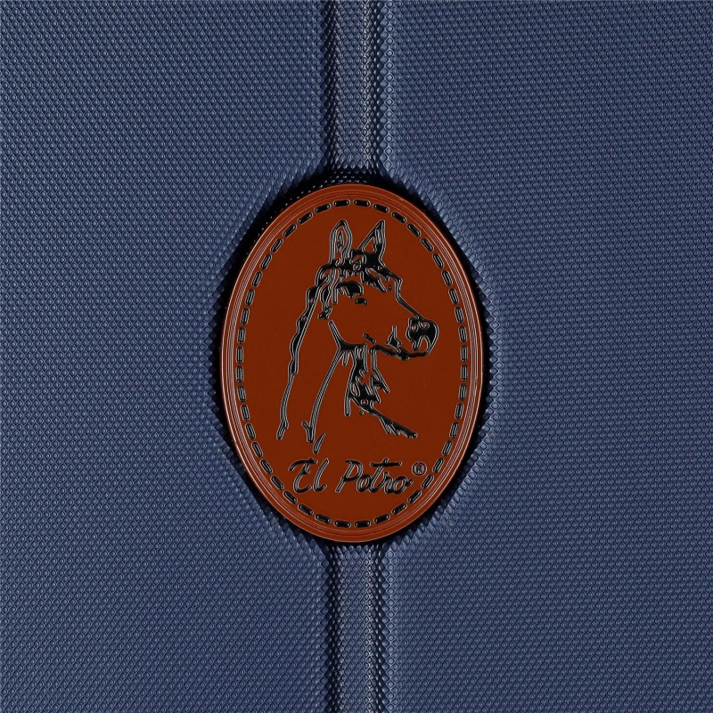 EL POTRO Ocuri Marino, ABS Cestovný kufor 55x40x20cm, 38L 5128726 (small) 6