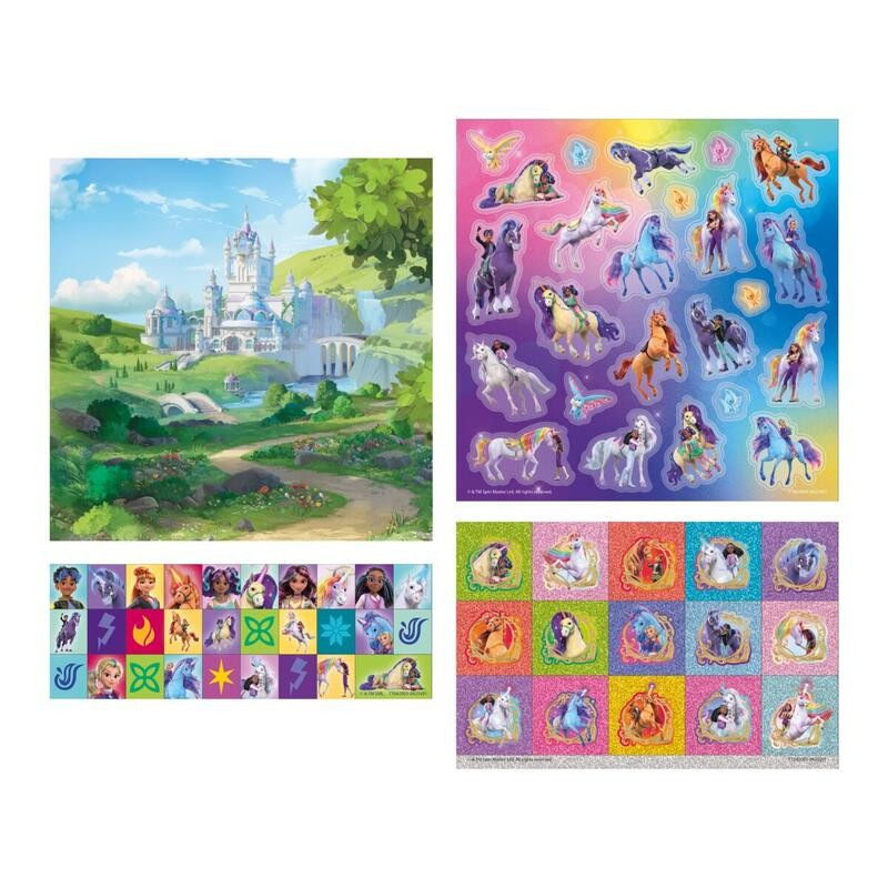 Unicorn Academy darčekový box so samolepkami 1