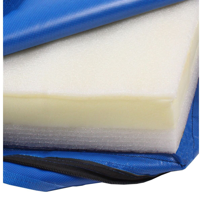 FoldMat 8 skladacia gymnastická žinienka modrá 2