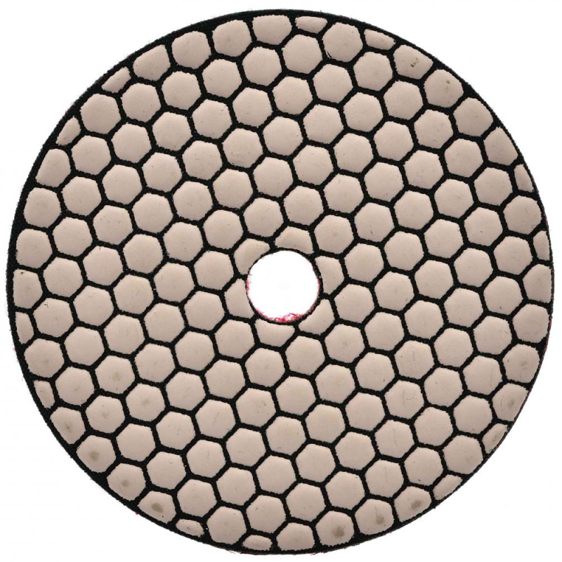 Brúsny diamantový kotúč 125 mm, zrno 400 suchý zips, brúsenie na sucho, GEKO 1