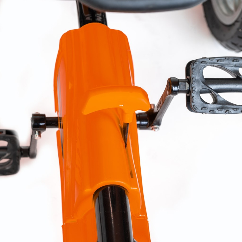 Detská šliapacia motokára Go-kart Baby Mix Buggy oranžová 4