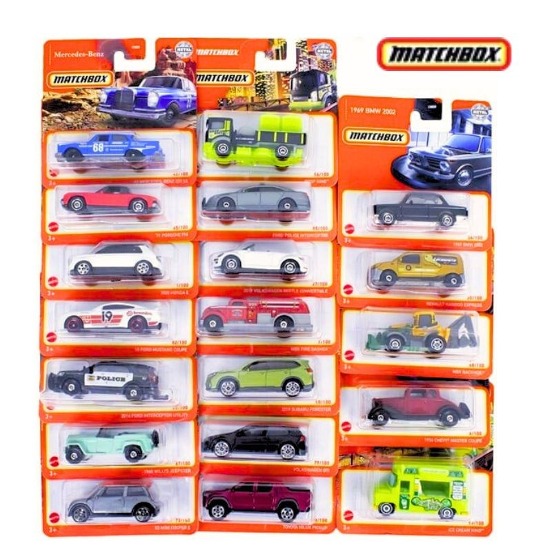 Kovové autá Matchbox