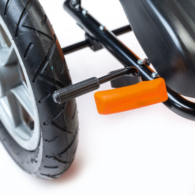 Detská šliapacia motokára Go-kart Baby Mix Buggy oranžová 5