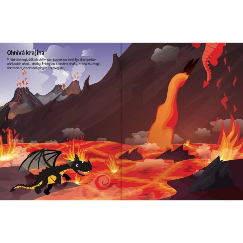 555 samolepiek - Draky 2