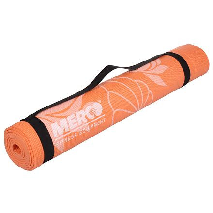 Print PVC 4 Mat podložka na cvičenie oranžová