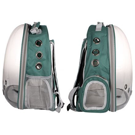 Petbag Transparent batoh pre miláčikov zelená 2
