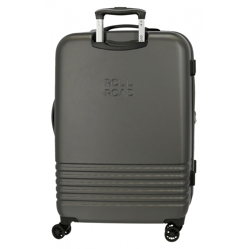 ABS Cestovný kufor INDIA Antracita, 70x48x27cm, 70L, 5089222 (medium exp.) 2