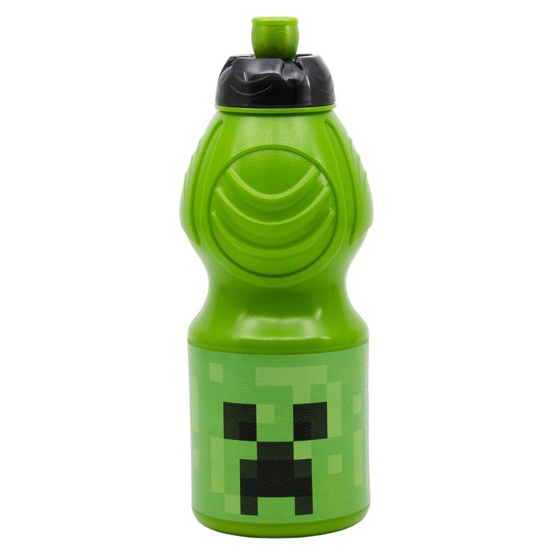 Plastová fľaša MINECRAFT 400ml, 40432