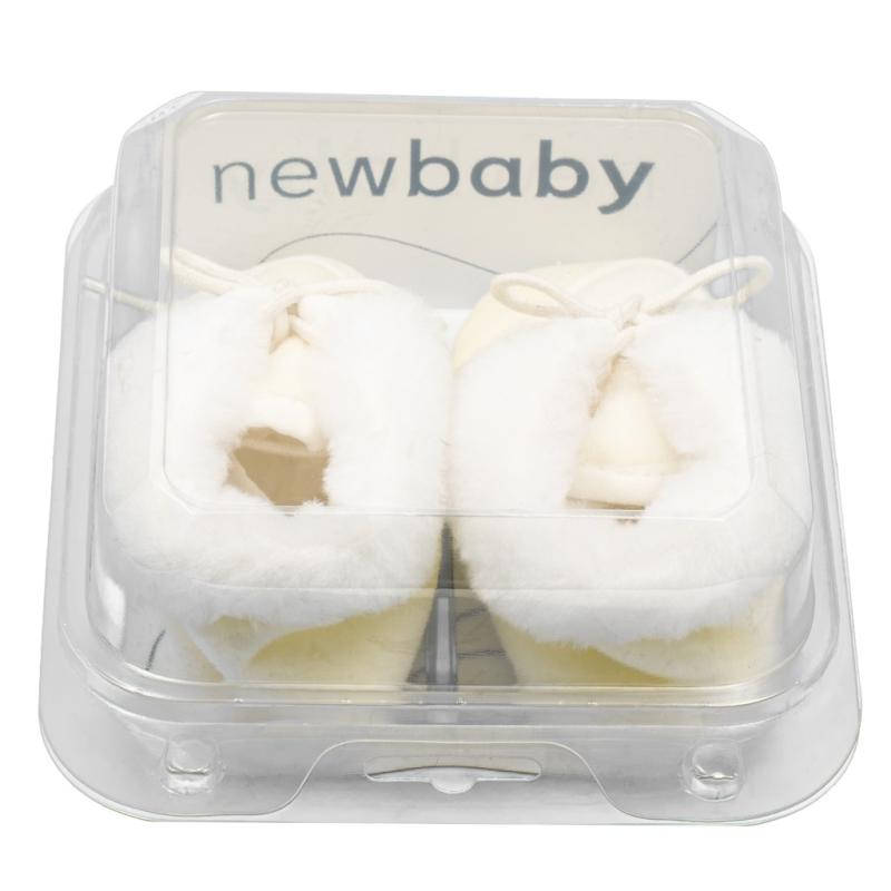 Dojčenské zimné capačky New Baby bežové 0-3 m 0-3 m
