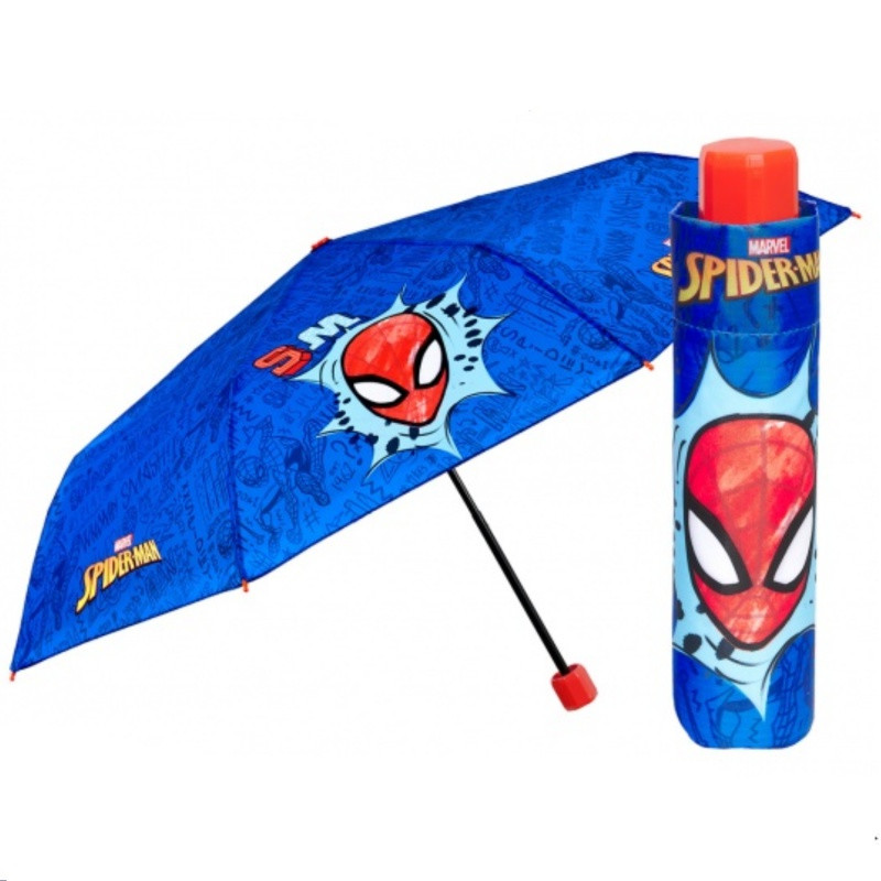 Chlapčenský skladací dáždnik Perletti Kids "Spiderman", 75339