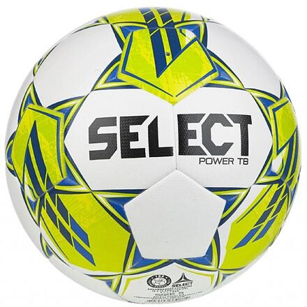 FB Power TB futbalová lopta biela-žltá 1