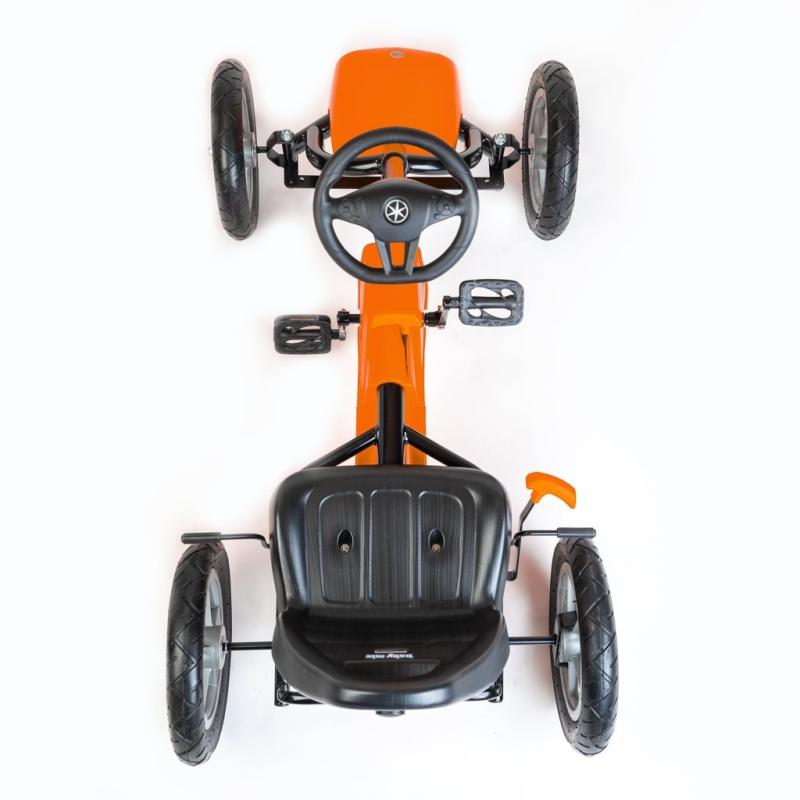 Detská šliapacia motokára Go-kart Baby Mix Buggy červená