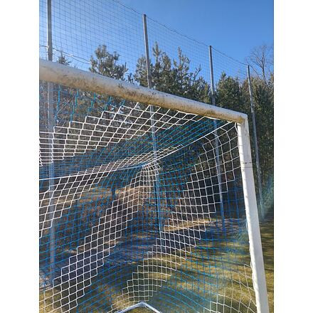 Football A11 M100 futbalová sieť biela-modrá 2