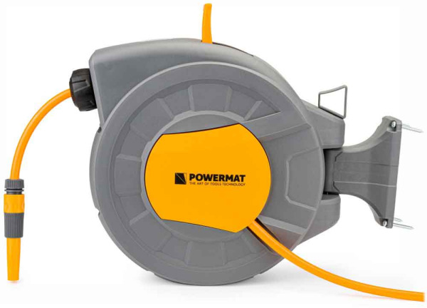 Navíjací bubon s držiakom na stenu so záhradnou hadicou 35 m, PM-ABNW-35M 20