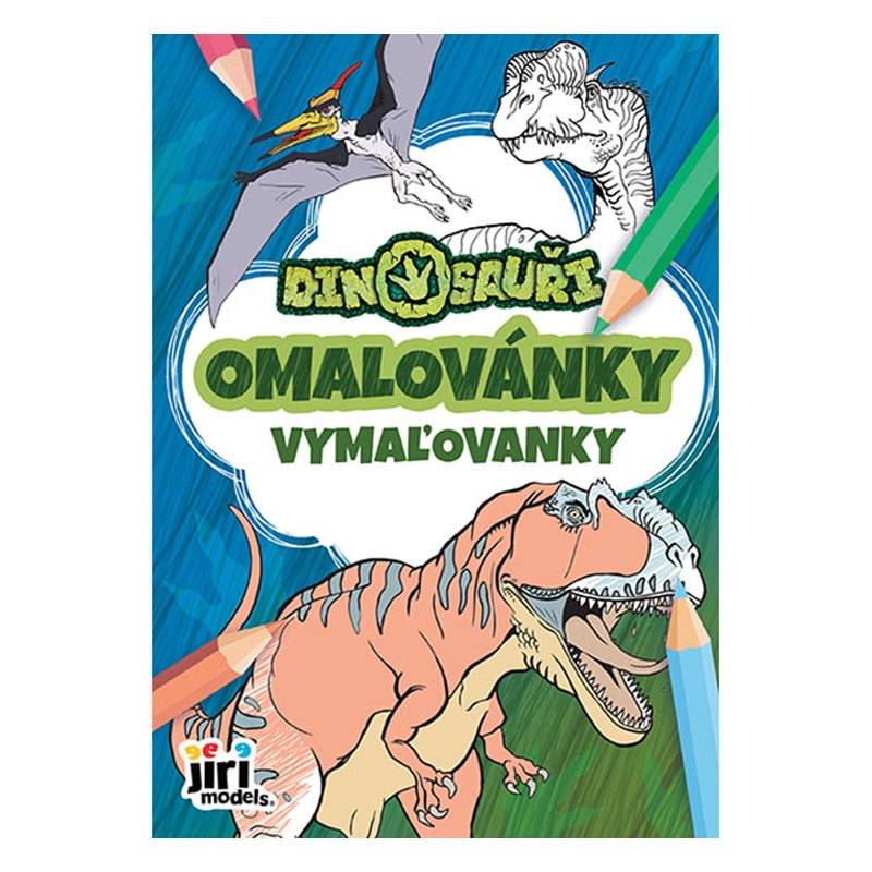 Omaľovánka A5 Dinosaury