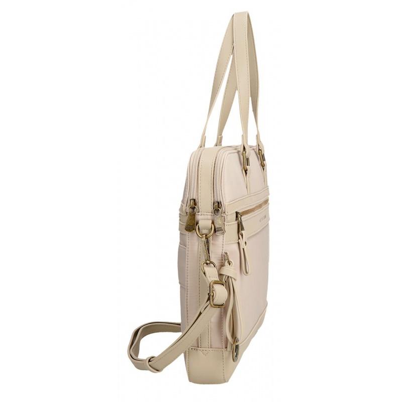 Pepe Jeans Morgan Beige - Taška na notebook 15,6", 7926033